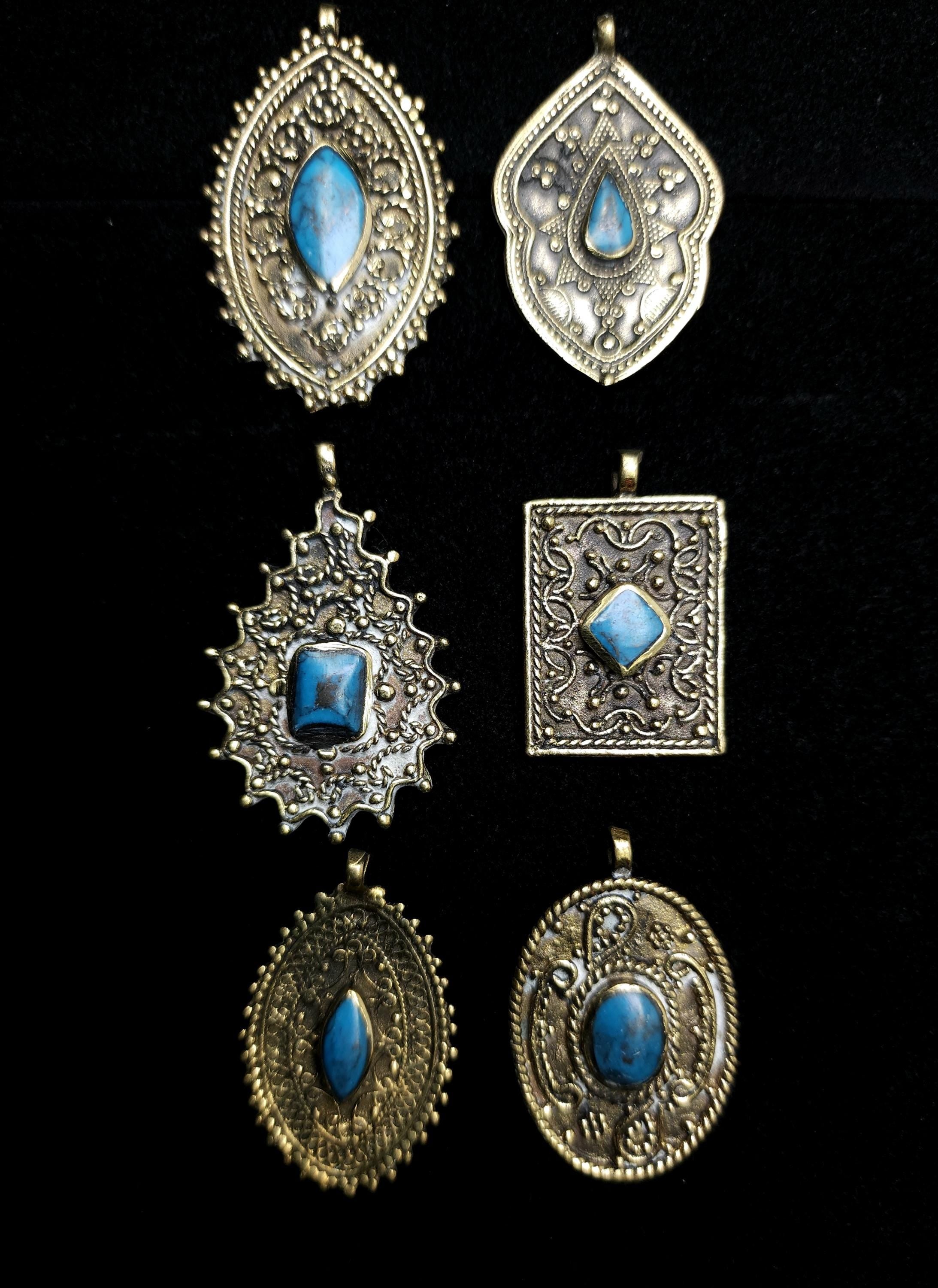 Vintage Tribal Charms / Pendants / Old Finds To Make Jewelry / Finds From Afghanistan / Vintage Kuchi Charms / Option To Choose.
