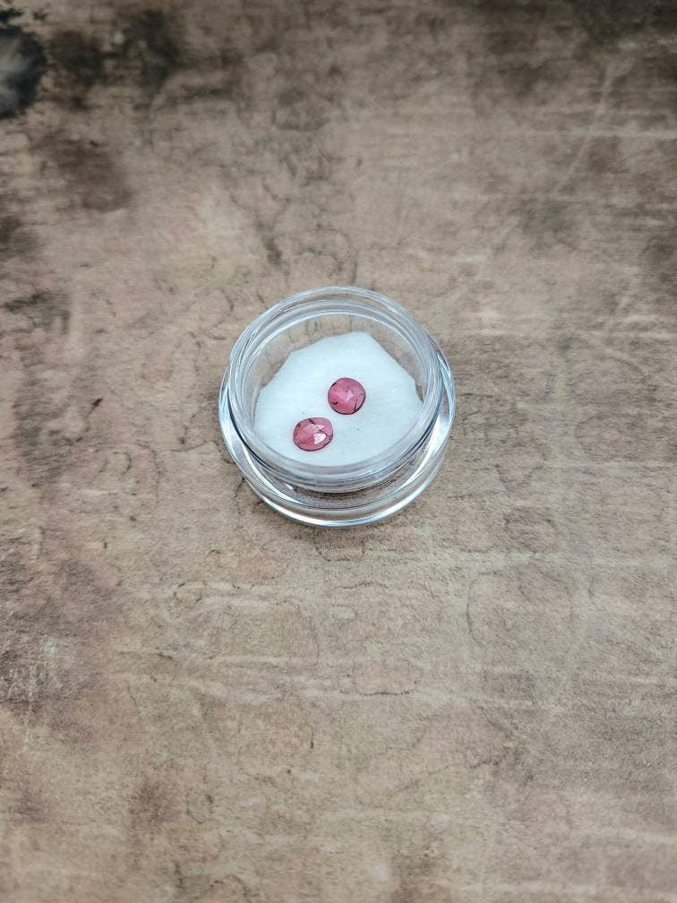 Rose Cut Watermelon Multi Tourmaline Lot. Natural Tourmaline Amazing Quality.