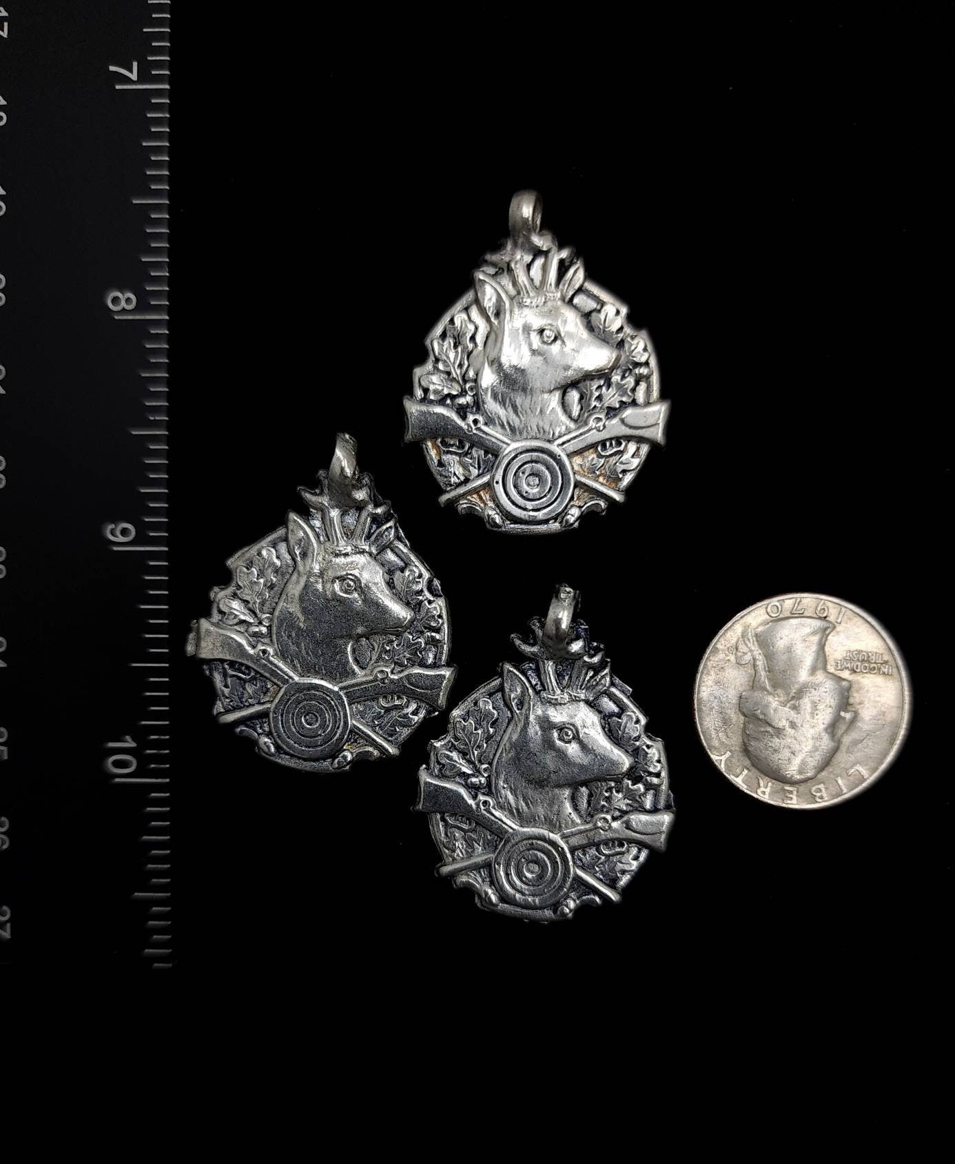 Afghani artisan hands pendants 37mm Long x 30mm Wide / Vintage / Tribal / Ethnic / Jewelry Making Supplies.
