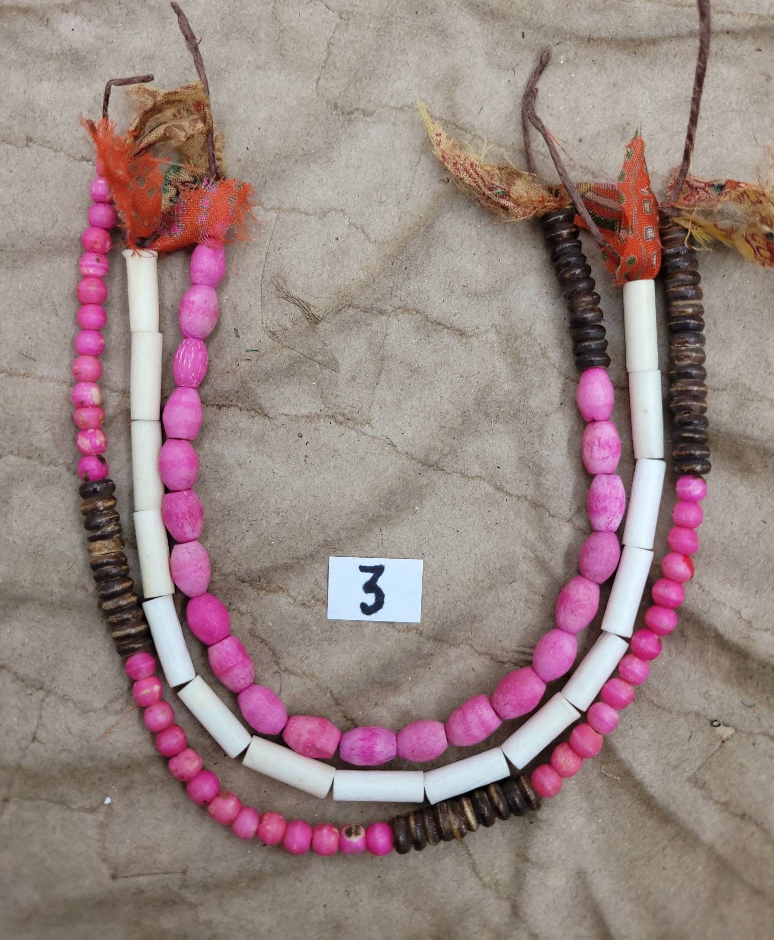 Lots Of Beautiful Bone Beads / Big Sale A Lot Of Beads / Ethnic / Hippie / Vintage / Tribal / Navajo / Jewelry Supplies.