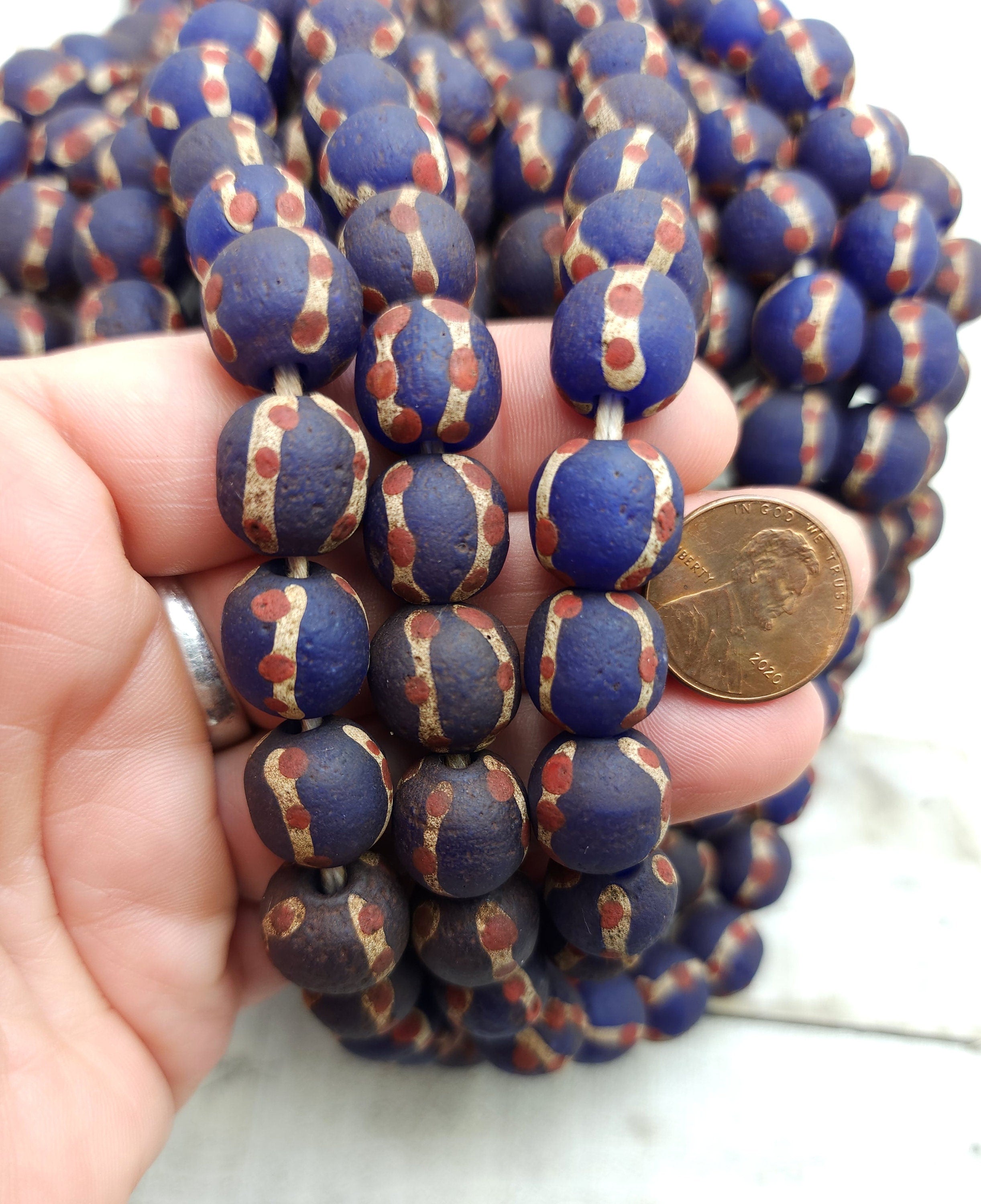 Wow Beautiful Handmade Rustic Accent Beads From Thailand 12-13mmx12-13mm / 12 Beads Per Strand / Jewelry Supplies / Java / Indonesia /