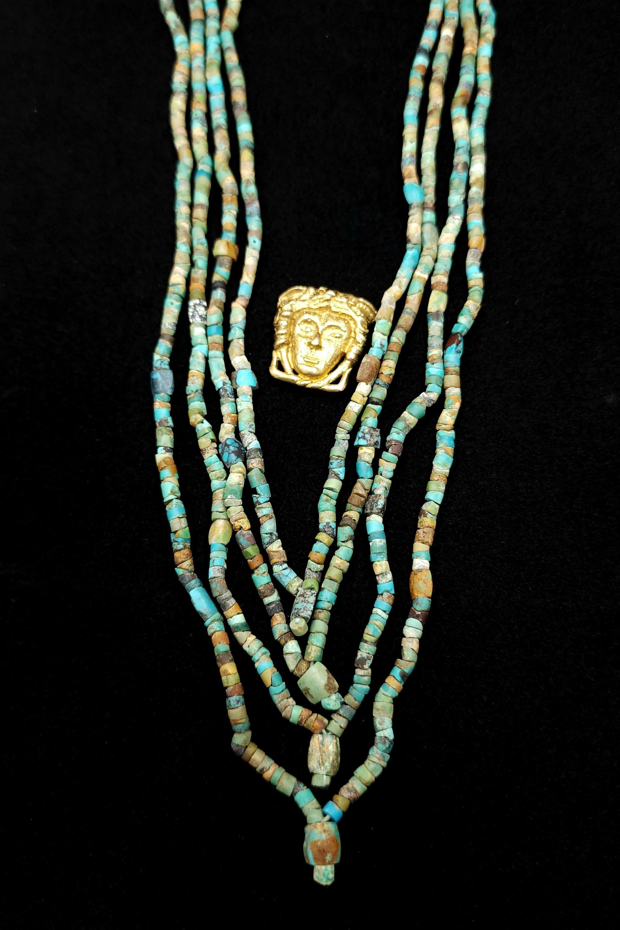 Genuine Turquoise Beads From Afghanistan, Heishi Turquoise Beads, Rustic, Raw Stones, Full Strand 15" 2.5-5mm, Jewelry Making Supplies.