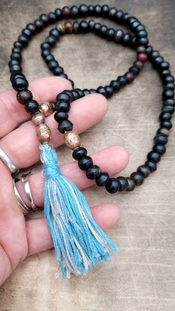 Mala 108 Bone Beads  RosaryBuddhist