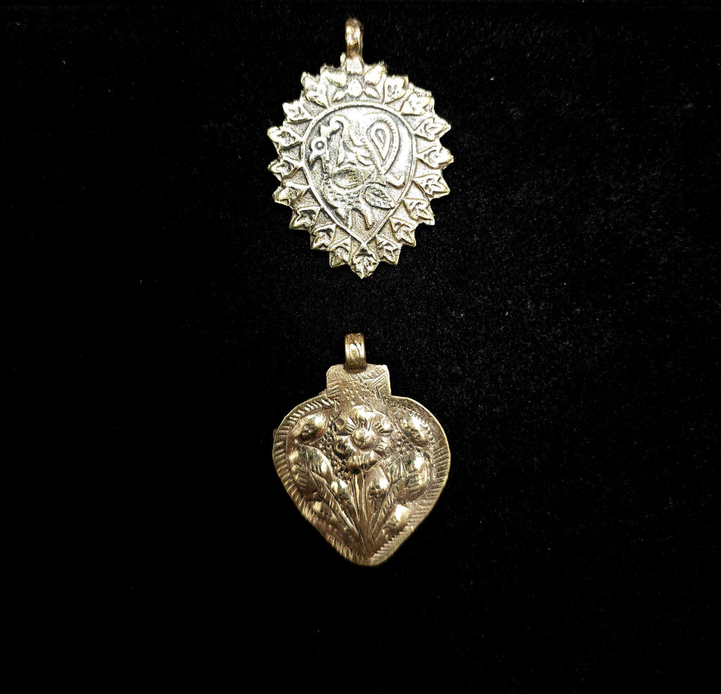 Afghani Artisan Hands pendants / Vintage / Tribal / Ethnic  / Jewelry Making Supplies.