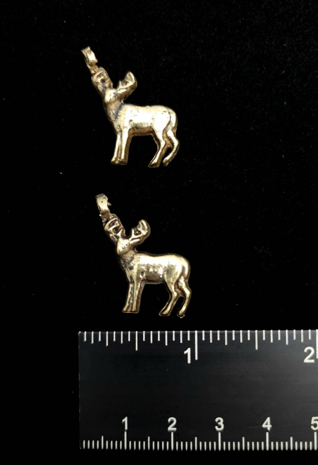 Afghani Artisan Hands Brass Pendants 25mm Long x 16mm Wide / Vintage / Tribal / Ethnic  / Jewelry Making Supplies.