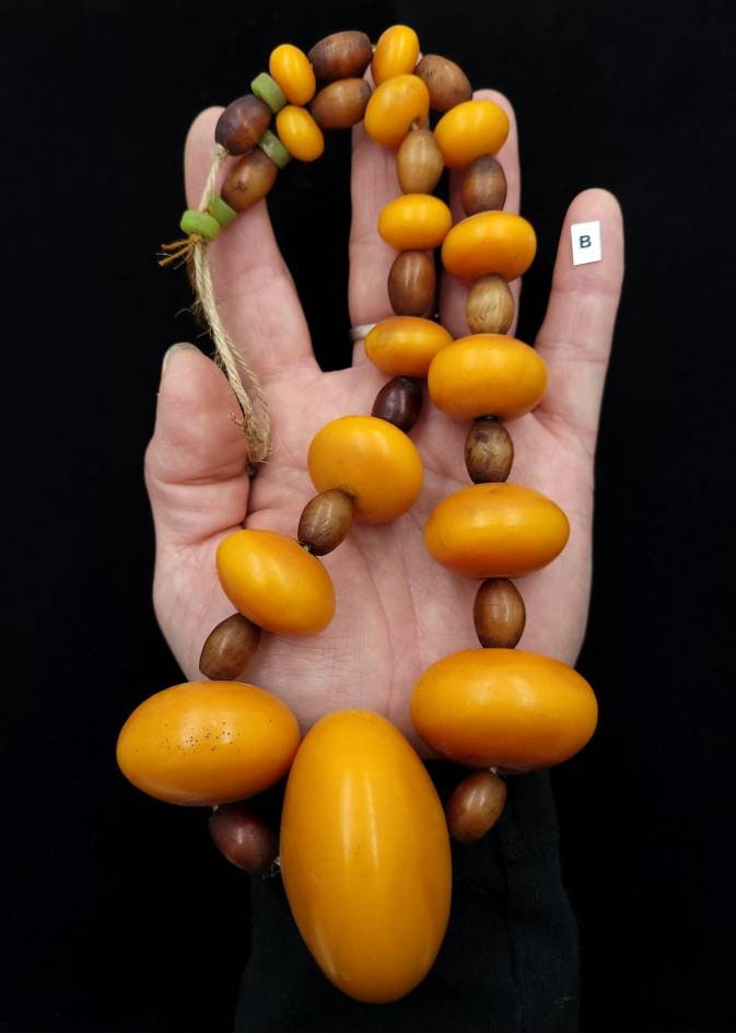 Copal African Resin Beads / African Trade Beads / Amber Beads / Option To Choose / Jewelry Supplies.