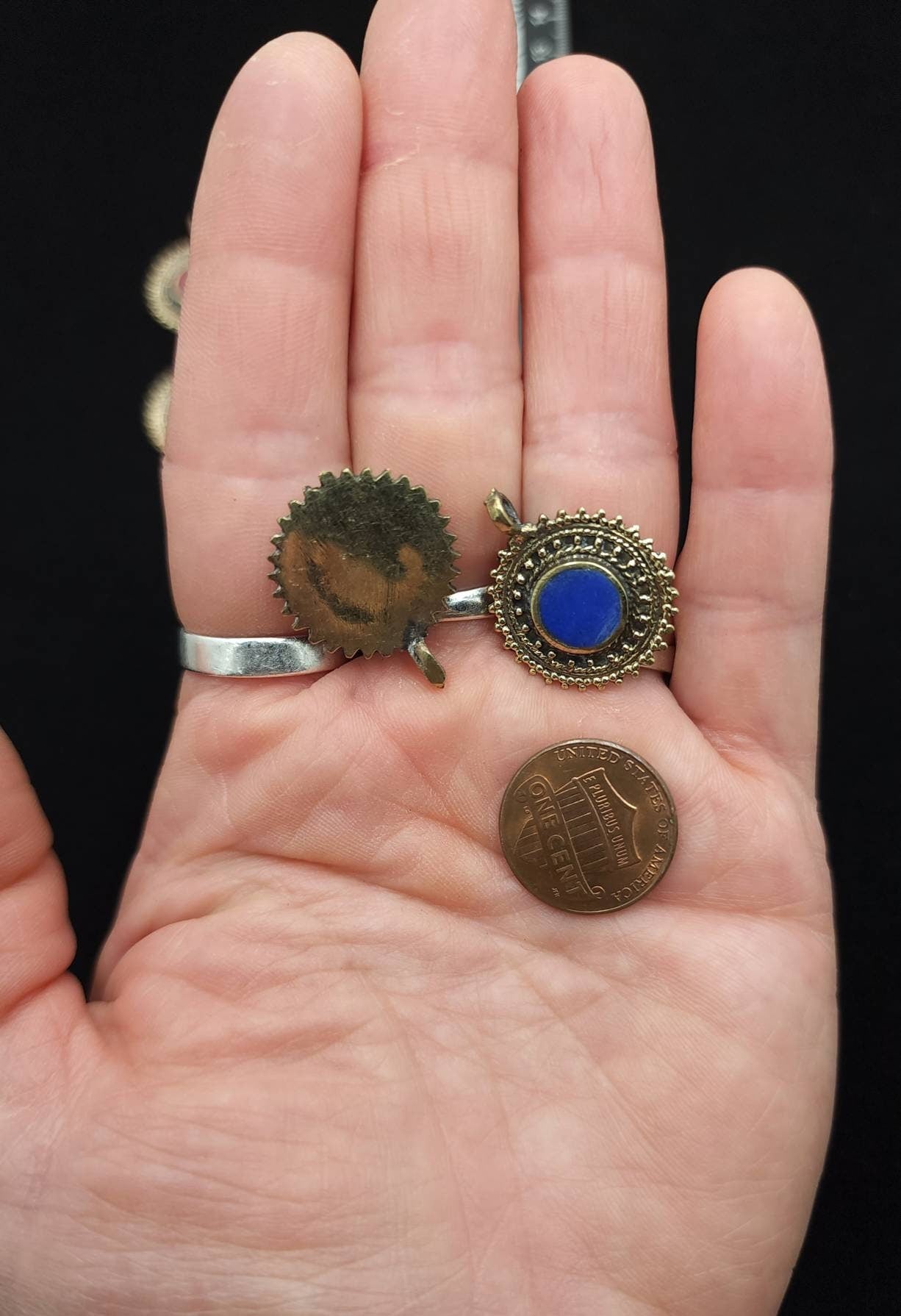 Vintage Tribal Charms / Pendants / Old Finds To Make Jewelry / Finds From Afghanistan / Vintage Kuchi Charms.