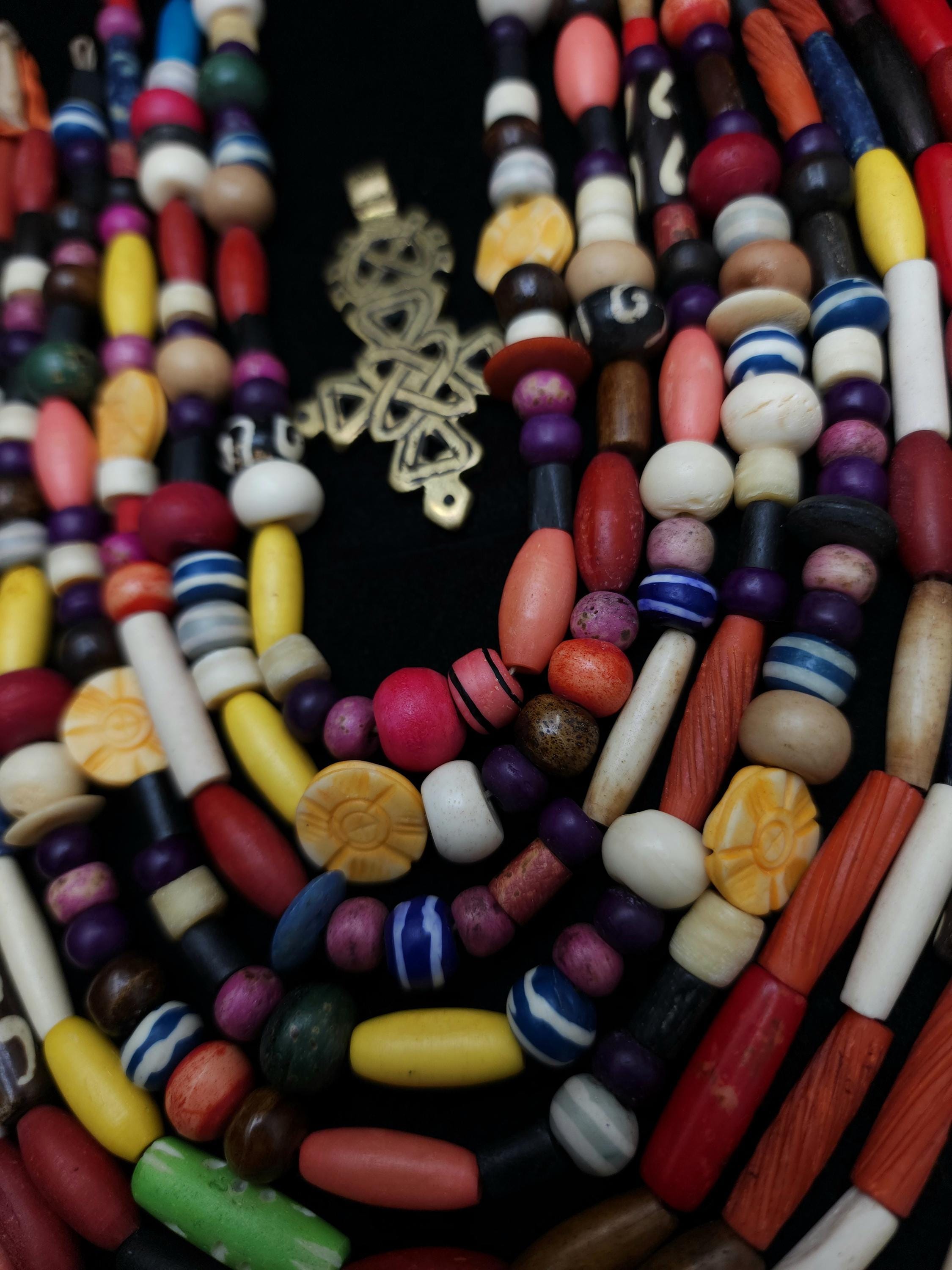 Great Mix Of Buffalo Bone Dyed Beads, Great Variety to create Jewelry, Jewelry Making Supplies, Option To Choose, Fun Beads.