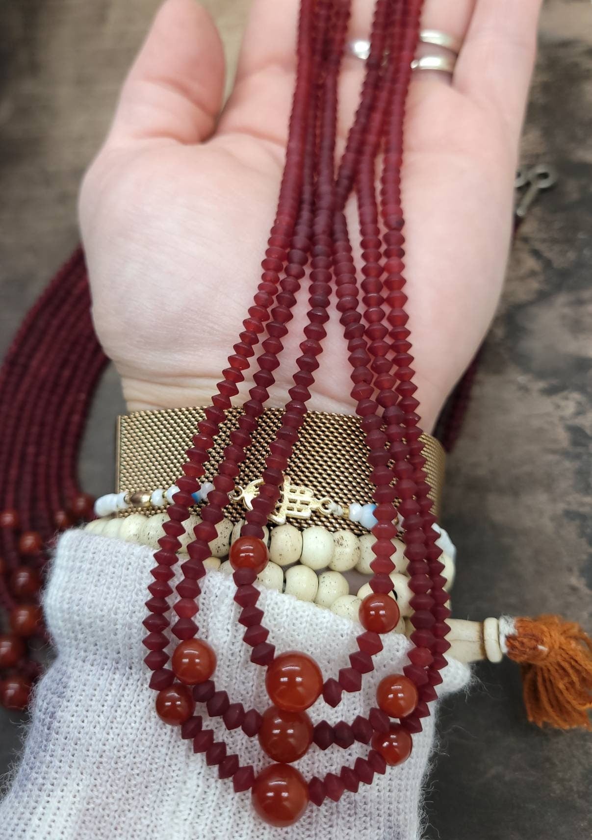 Beautiful Round Saucer Shaped Carnelian Beads/Natural Authentic Fully Genuine Carnelian Necklace /Jewelry From Afghanistan/Jewelry Supplies