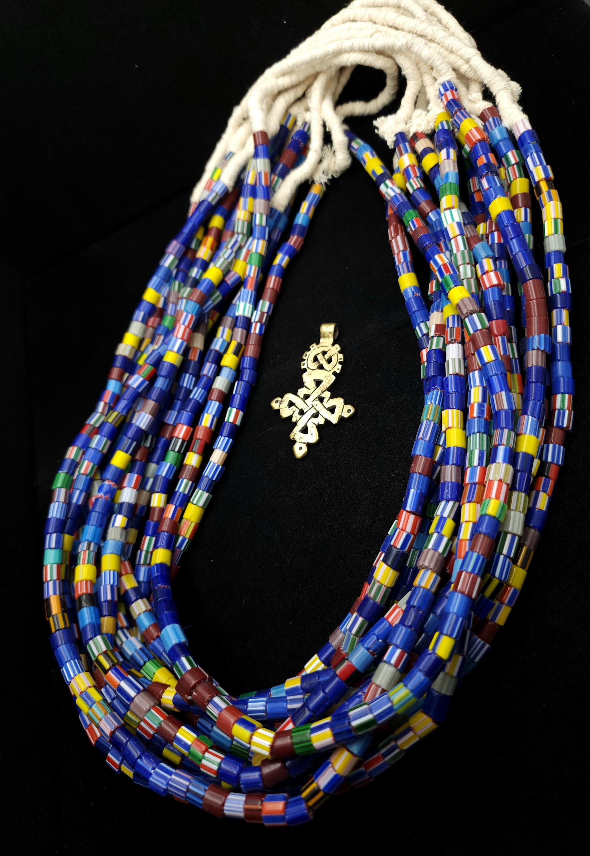 Full Strand 22-24" Multicolor Chevron Beads From India, 5x8mm- 7x8mm, Jewelry Making Supplies, Crafting.