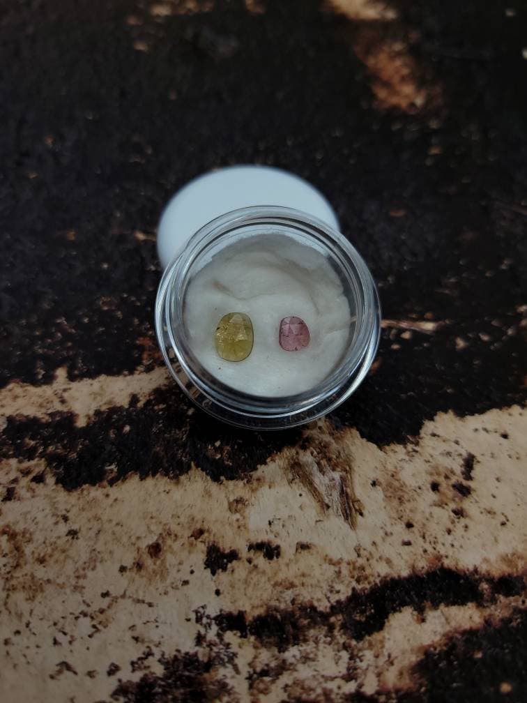 Rose cut Multi Tourmaline Natural High Quality