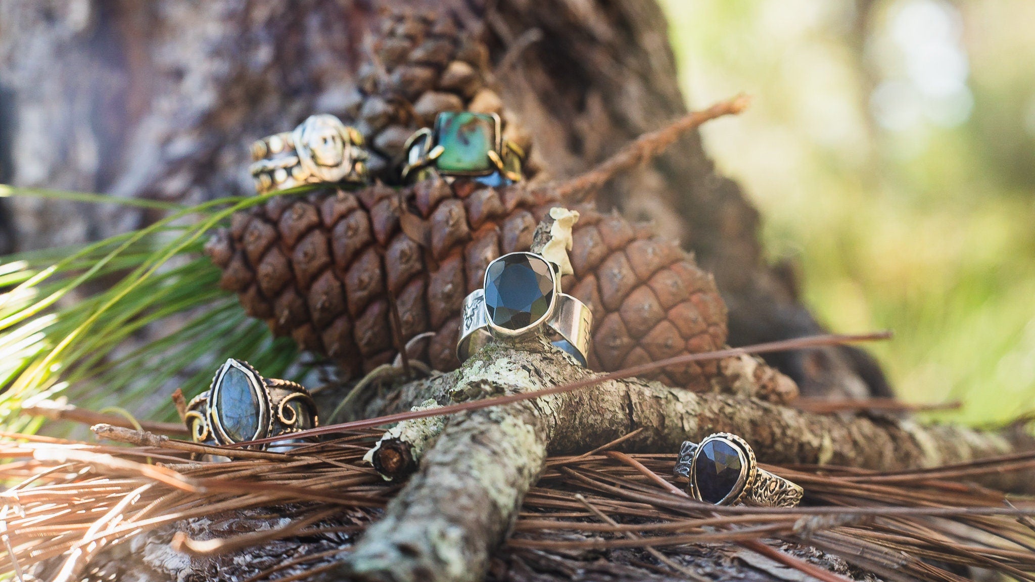 Beautiful Brass, 99.9 Silver, And Native American Face Ring