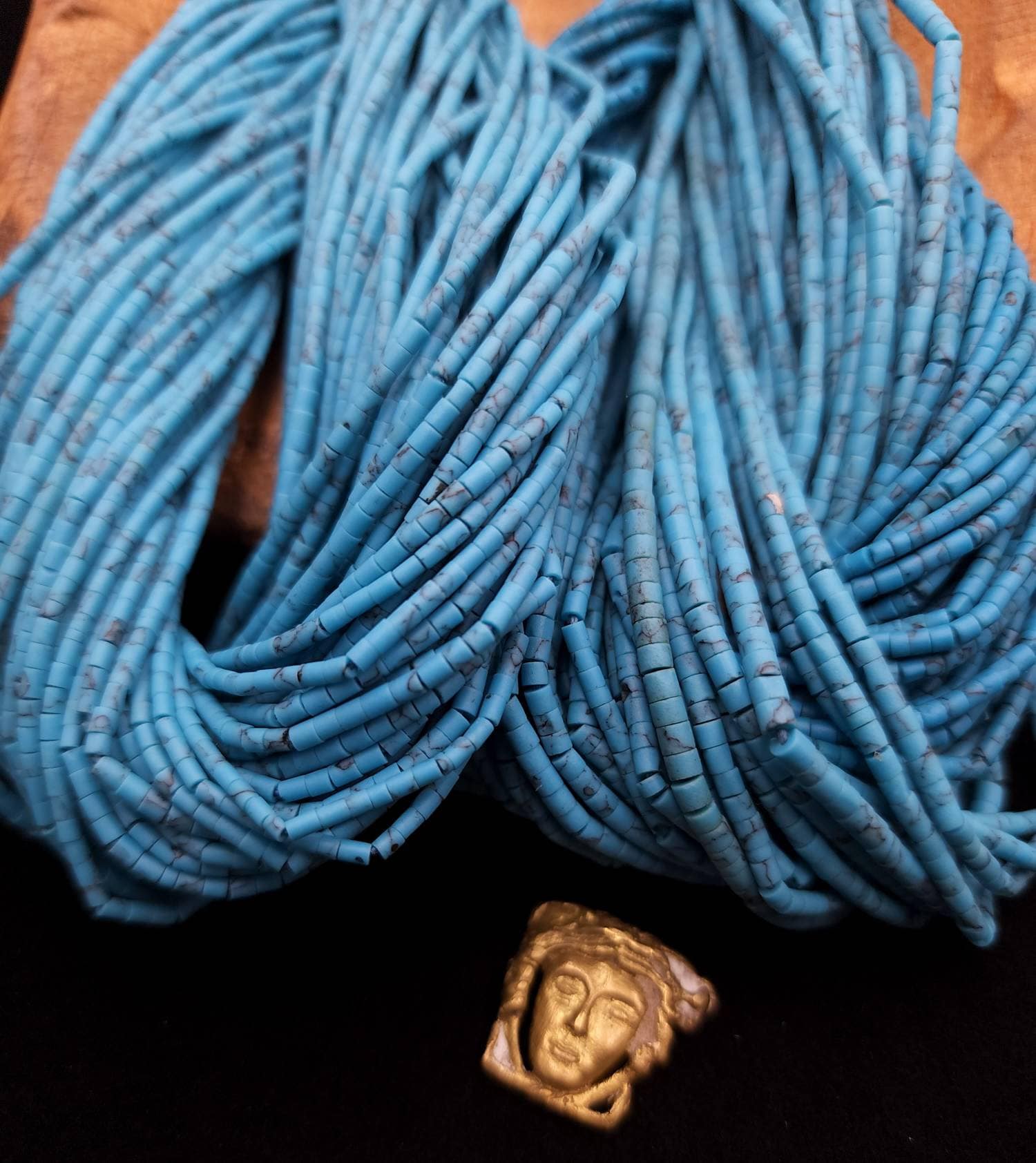 Heishi Beads Afghan Stone Seeds Choose Option 2mm Or 3mm/ Strand 12 "Inches Long / Afghanistan Beads / Jewelry Supplies.