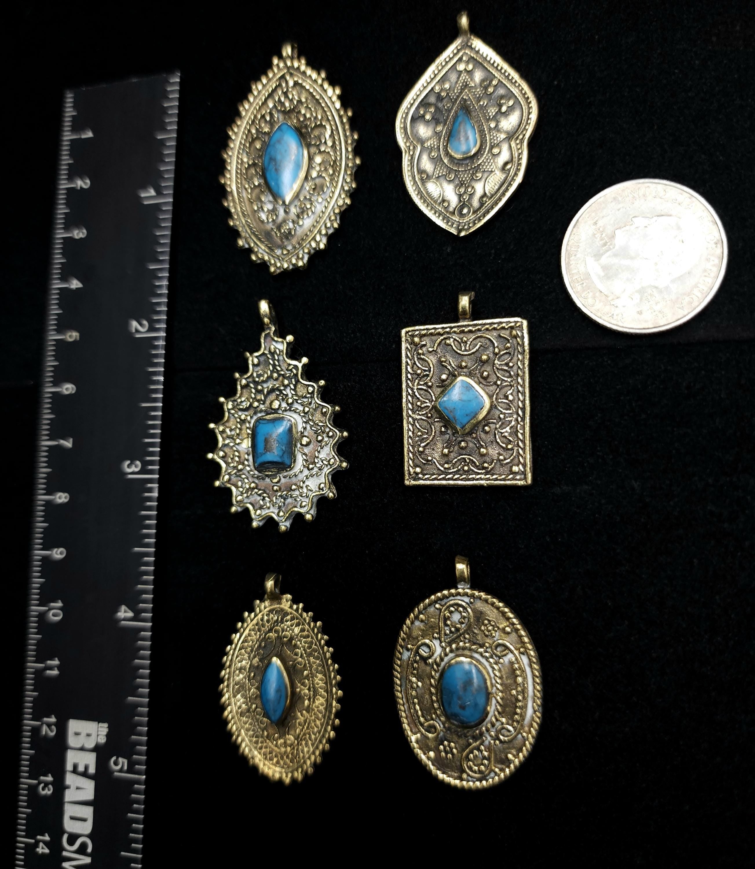 Vintage Tribal Charms / Pendants / Old Finds To Make Jewelry / Finds From Afghanistan / Vintage Kuchi Charms / Option To Choose.