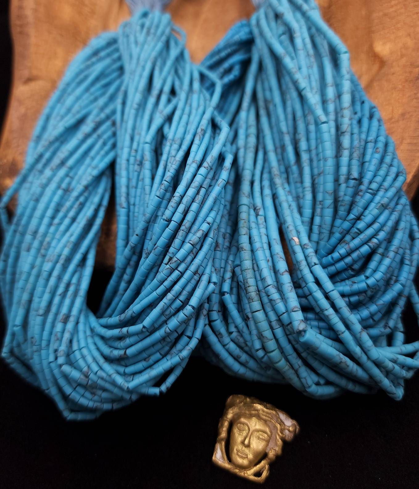 Heishi Beads Afghan Stone Seeds Choose Option 2mm Or 3mm/ Strand 12 "Inches Long / Afghanistan Beads / Jewelry Supplies.