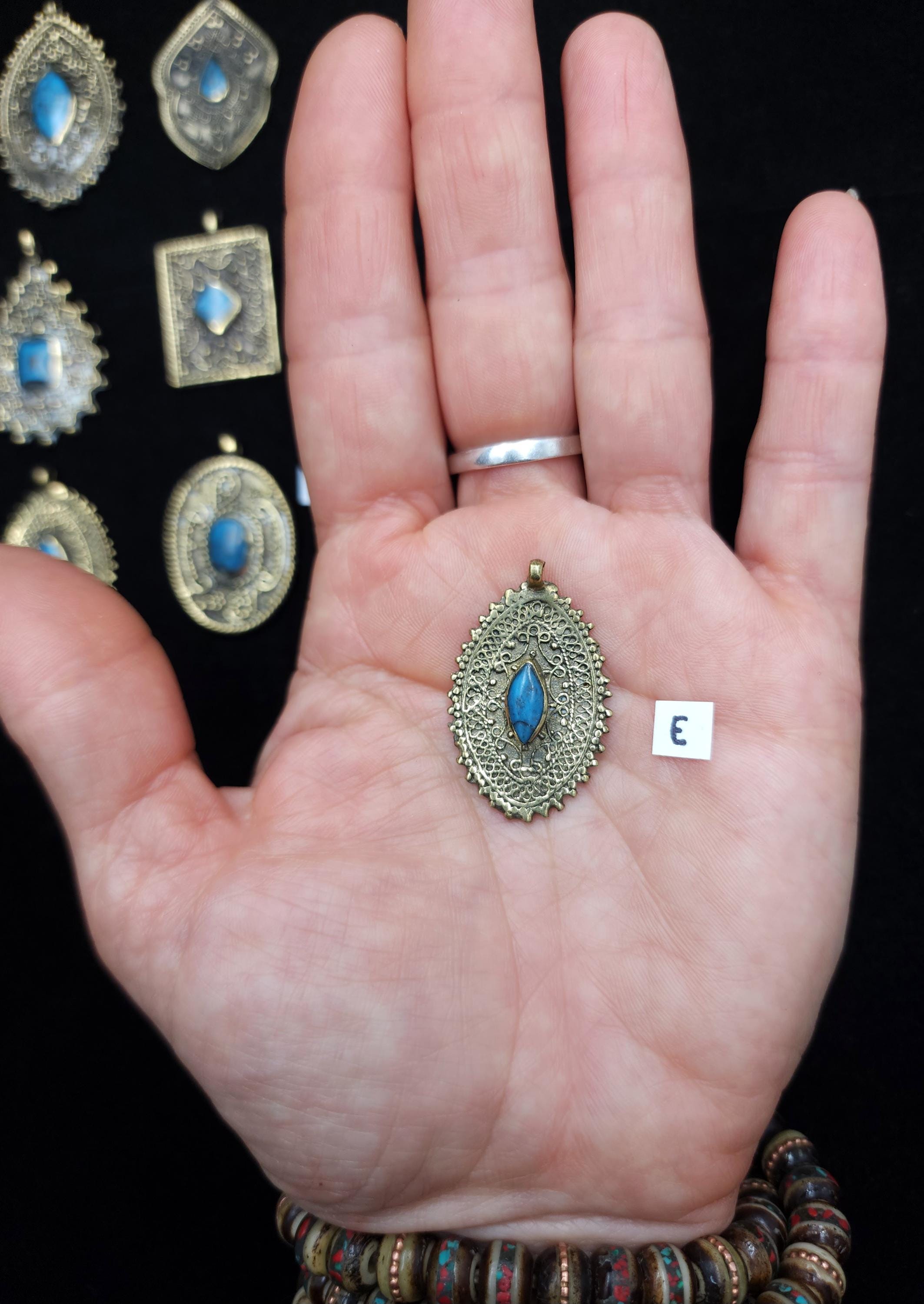 Vintage Tribal Charms / Pendants / Old Finds To Make Jewelry / Finds From Afghanistan / Vintage Kuchi Charms / Option To Choose.