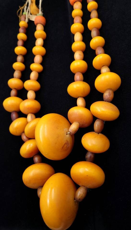 Copal African Resin Beads / African Trade Beads / Amber Beads / Option To Choose / Jewelry Supplies.